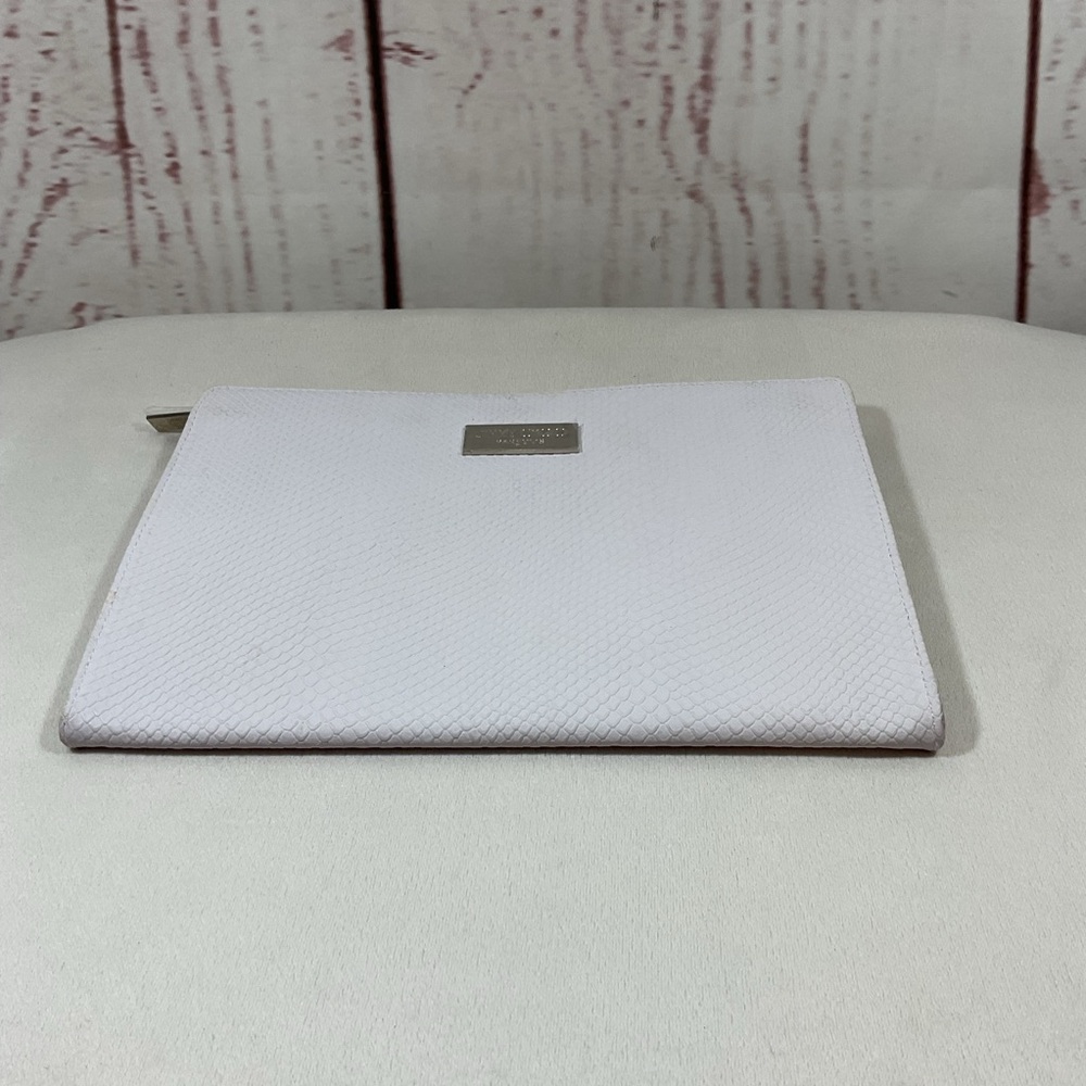 Jimmy Choo Parfums Makeup Cosmetics Bag Snakeskin Faux Leather Toiletry Clutch - Picture 5 of 8